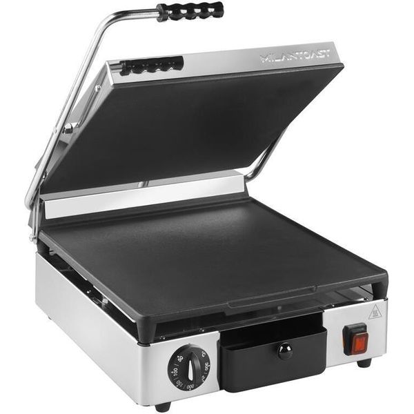 Milantoast Piastra Quadrata Liscia In Ghisa 220-240 V 2,9 Kw-image