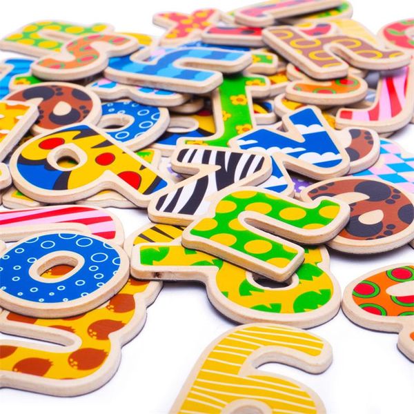 Lettere Magnetiche In Legno-image
