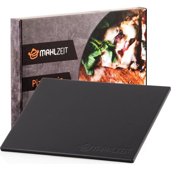 Pietra Per Pizza Quadrata Mahlzeit 38 X 30 Cm, Lastra Di Pietra Per Pizza E Altro, Pietra Di Cordierite, Pietra Da Forno-image