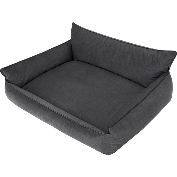 Lettino Per Cani - Joker 65X50Cm - Comodo Cuscino Per Cani Con Schienale Rialzato E Sfoderabile | Tessuto Fantasia | Pillowprim-image