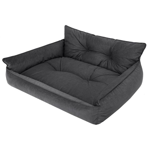Letto Per Cani "Joker"" Imbottito - 130X105Cm - Robusto, Idrorepellente | Materasso Per Cani, Divano, Letto Per Animali Domestici | Marchio Pillowprim"-image