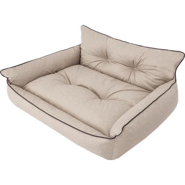 Letto Per Cani "Joker"" Imbottito - Materasso Per Cani, Divano, Letto Per Animali Domestici | 130X105Cm | Marca Pillowprim"-image