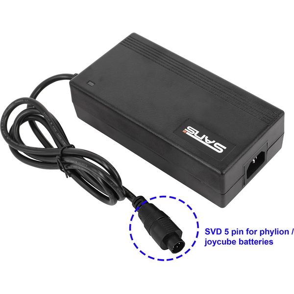 Caricatore Powersmart 2A Per Batteria 48V SSLC084V42M Per E-Bike, Pedelec, Bici Elettriche Fischer-image