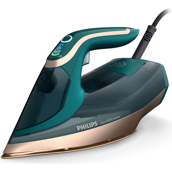Philips 1000 Series DST8030/70 Iron Steam Iron Steamglide Elite Soleplate 3000 W Green-image