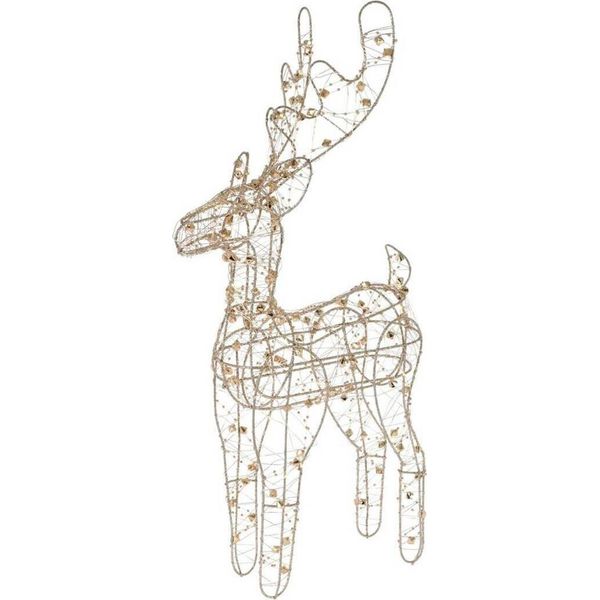 Renna Cloe Oro Illuminata 40 Led 27X50Cm Homla-image
