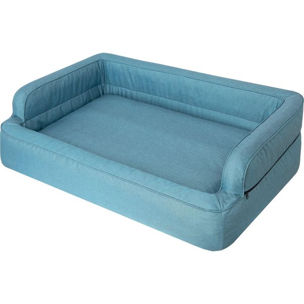 Letto Per Cani, Arredamento Per Animali, Letto Per Gatti, Sfoderabile, Cesto Per Cani, Cuscino Per Cani, Lettino Per Cani, Posti Letto, Divano Per Cani, Blu, Xxl: 117X79 Cm-image