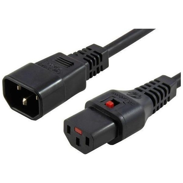 Microconnect PC1003 Cavo Di Trasmissione Nero 1,5 M Accoppiatore C13 Accoppiatore C14-image