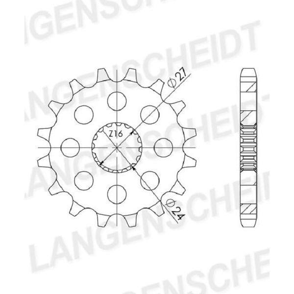Pignone Supersprox 530 16T-image