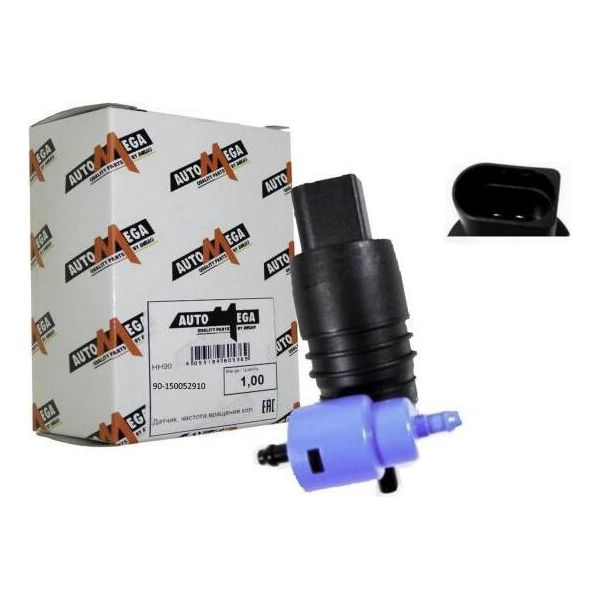 Pompa Lavavetro Liquido Tergicristalli 1J6955651 Per Audi A1 8X A3 8L 8P 8V-image