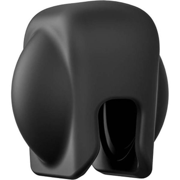 Puluz Silicone Protective Lens Cover For Insta360 X3 (Black)-image