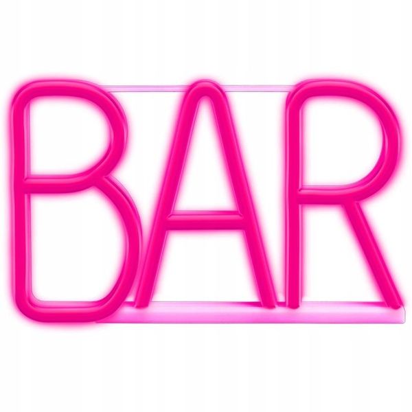 Forever Light Luce Al Neon Led "Bar"" Rosa - FLNE24"-image