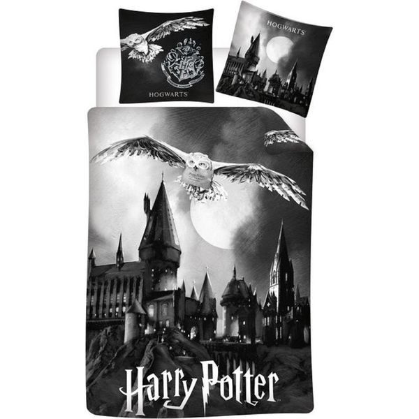 Harry Potter Biancheria Da Letto Reversibile Hogwarts 2 Pezzi 135 X 200 Cm-image