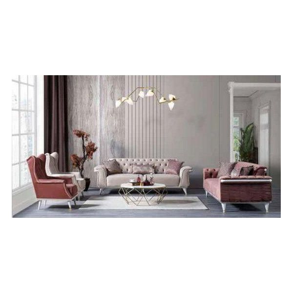 Set Di Divani Divani Chesterfield Moderni 4 Pezzi Jvmoebel-image