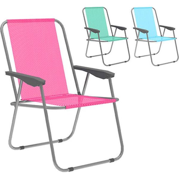 Sedia Pieghevole Marbueno In Acciaio Assortimento Spiaggia E Piscina 59X51X75 Cm 10354-image