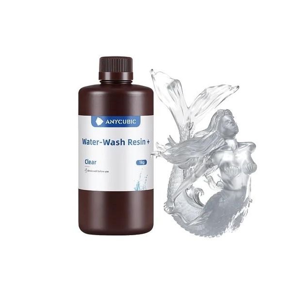 Resina Per Lavaggio Ad Acqua, Alta Precisione, Basso Odore, 1 Kg Trasparente-image