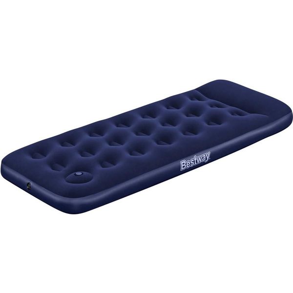 Letto Ad Aria Singolo Bestway® Con Pompa A Pedale Integrata 185 X 76 X 28 Cm-image