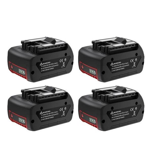Batteria Bosch Da 18V, Capacità 60Ah, Batteria Ricaricabile Agli Ioni Di Litio, 4 Batterie-image