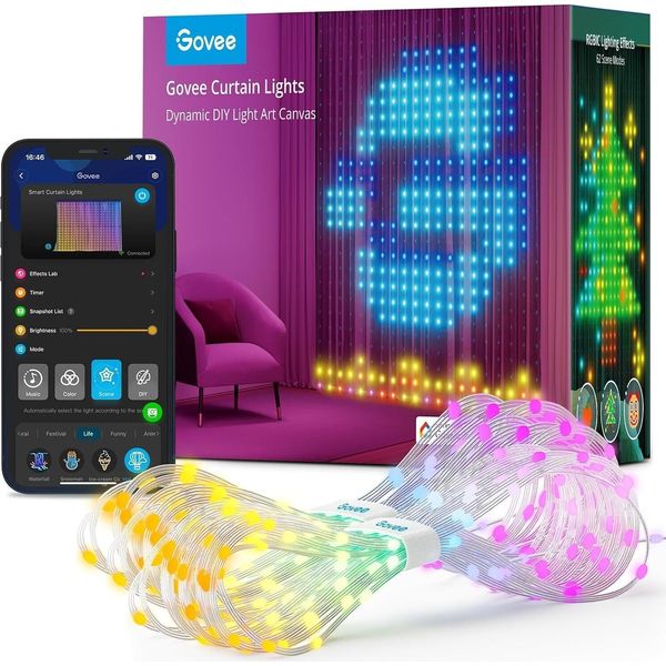 Govee - Vorhangleuchten Wifi E Bluetooth-image