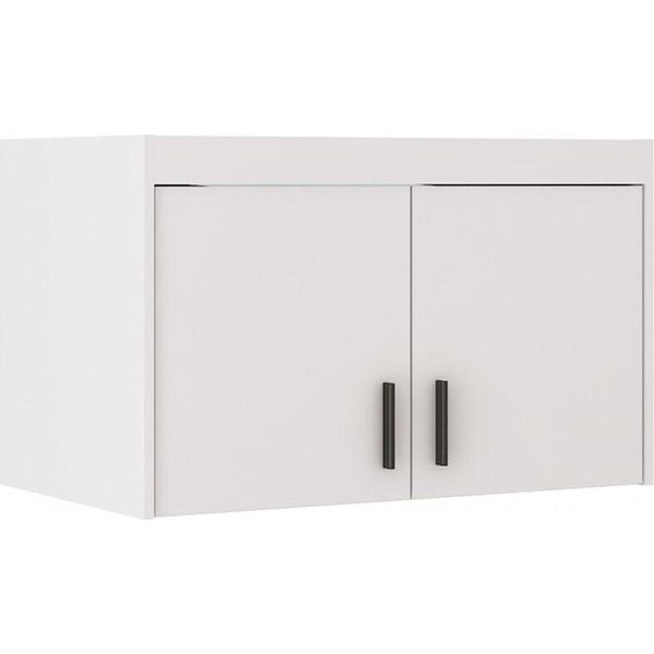 Estensione A Doppia Anta Per Armadio Adelina - Larghezza 90 Cm, Bianco-image
