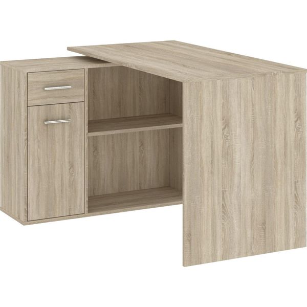 Scrivania Ad Angolo Weslaco - Rovere Sonoma-image