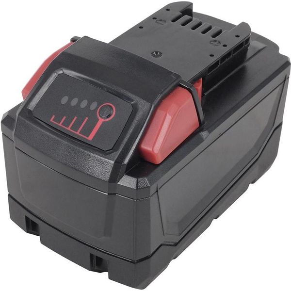 Batteria Da 6000Mah Per Milwaukee 48-11-1840, 48-11-1841, 48-11-1850, 48-11-1852, 48-11-1835, 48-11-1862-image
