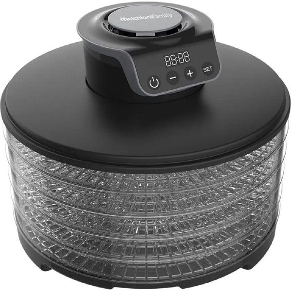 Disidratatore Tower 250W - Perfetto Per Frutta, Verdura Ed Erbe Aromatiche-image