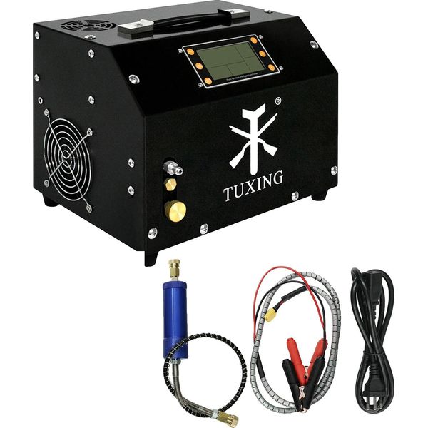 Compressore D'aria Ad Alta Pressione Tuxing, 4500 Psi, Opzioni 12V/110V/220V, TXET063, 220V-image