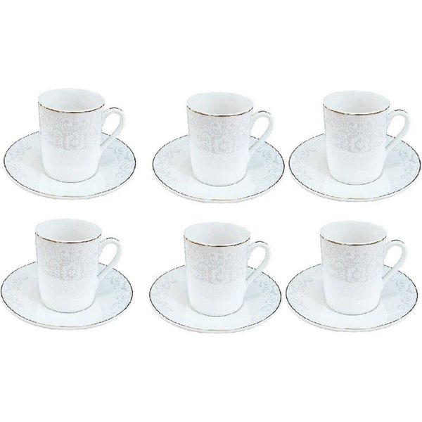 Set Di Tazze Da Caffè SchäFer Per Servizio Espresso Set Di Tazze Da Caffè Da 12 Pezzi Con Volume Di 80 Ml-image