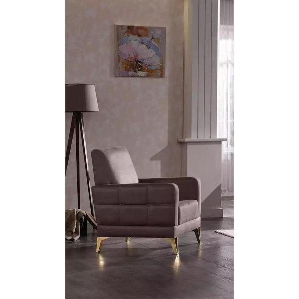 Poltrona In Acciaio Inox Mobili Da Salotto Poltrona Relax Mobili Da Salotto Poltrona Imbottita-image