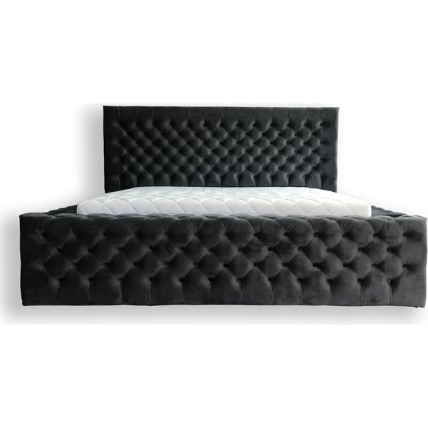 Letti Chesterfield Letto Moderno Per Hotel Letto Matrimoniale Nuovo Letto Moderno King Size-image