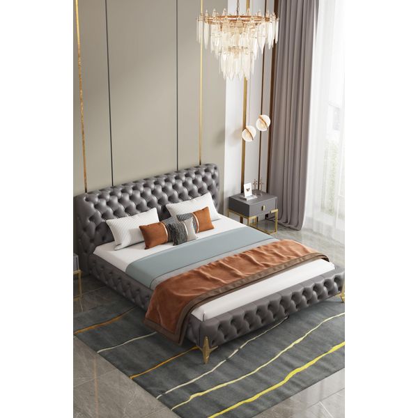 Letto Chesterfield Tappezzeria Design Letti Matrimoniali Di Lusso Hotel Letti Di Lusso Hotel Nuovo-image