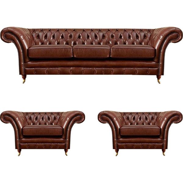 Divani In Pelle Divano Set Di Tappezzeria Set Di Divani Divani Moderni Chesterfield-image