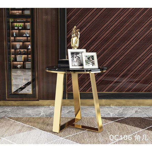 Tavolino Da Caffè Design Di Lusso Tavolino Da Caffè Tavolini Da Salotto Divano Rotondo-image