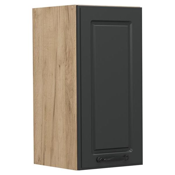 Vicco Pensile Da Cucina R-Line, 30 Cm, Antracite Casa Di Campagna/Quercia Dorata-image