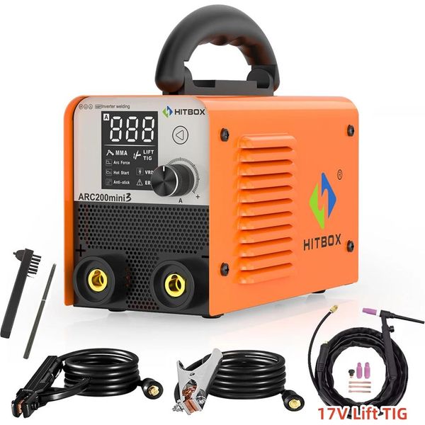Hitbox Mini Saldatore A Stick, Display Digitale A Led, Design Portatile, Con Torcia Da 17V-image