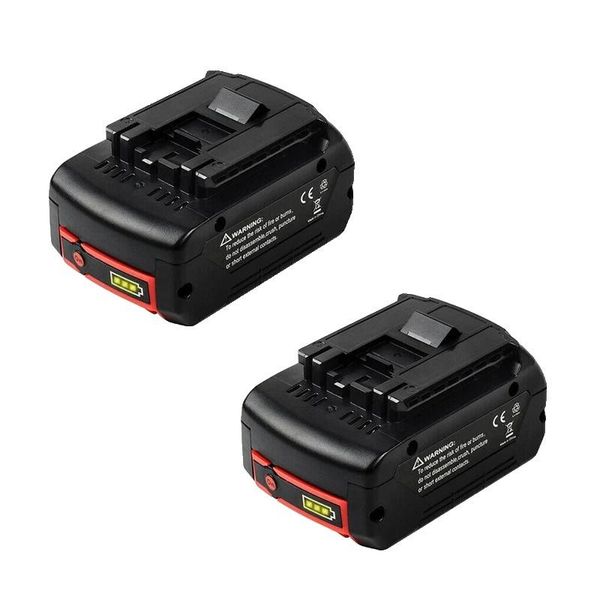 Batteria Agli Ioni Di Litio Per Bosch 18V, Capacità 6000Mah, , 2 Pezzi Da 6,0Ah-image
