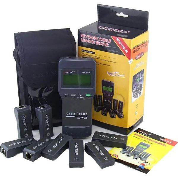 Tester Per Cavi Di Rete, Misura Accurata Della Lunghezza, , NF-8108M-image