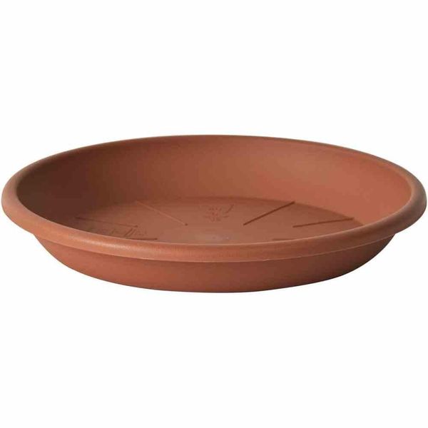 Euro3Plast 148-001 Medea Sottobicchiere Per 30Cm, Terracotta (1 Pezzo)-image
