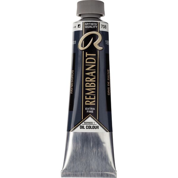 Royal Talens 1057082 Royal Talens Rembrandt Vernice Ad Olio, 40 Ml, Grigio Payne-image