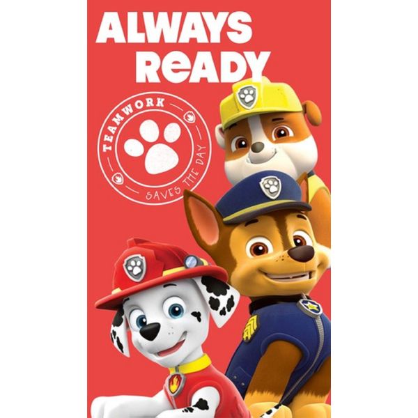 Telo Doccia Paw Patrol Telo Da Bagno Telo Da Spiaggia 70 X 120 Cm-image