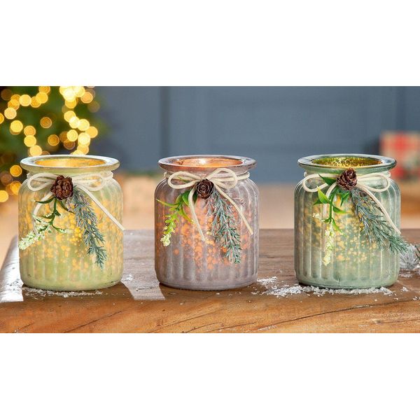 Gilde Glas Windlicht Caletta 25979: Eleganza E Atmosfera Per Ogni Ambiente-image