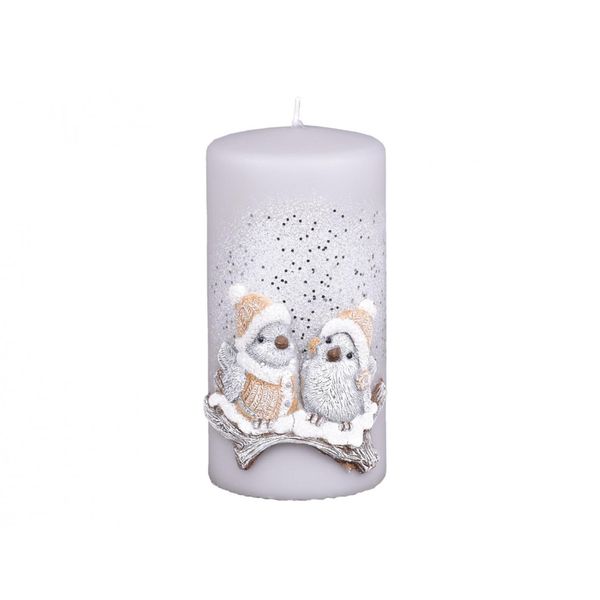 Candela Da Giardino Nohel Papà Natale D7X14Cm-image