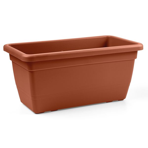 Cassapanca Da Giardino Nohel Anthea In Plastica Colore: Terracotta, Larghezza: 50 Cm, Profondità: 25 Cm-image