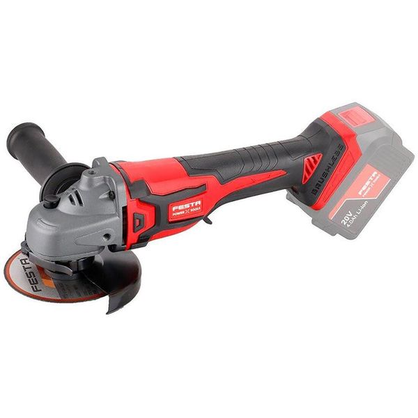 Festa 28030 Smerigliatrice Angolare Aku 20V Con Motore Brushless (Senza Batteria E Caricabatterie)-image