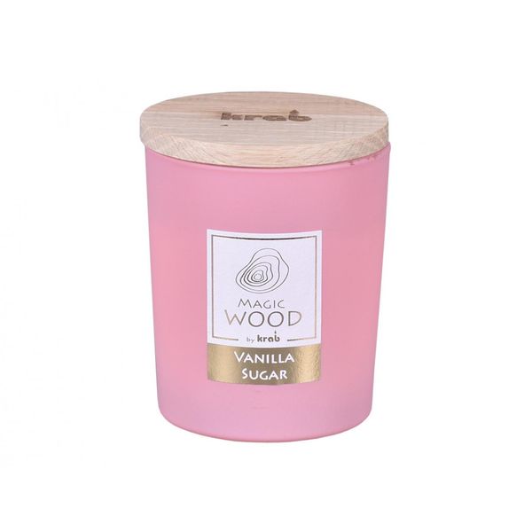 Candela Nohel Garden In Vetro Magic Wood Vanilla Sugar Profumata 300G-image