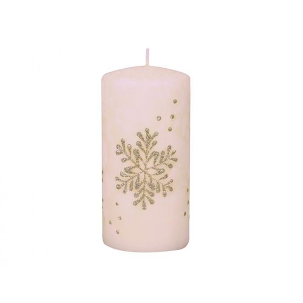 Cilindro Natalizio Nohel Garden Candle D7X14Cm-image