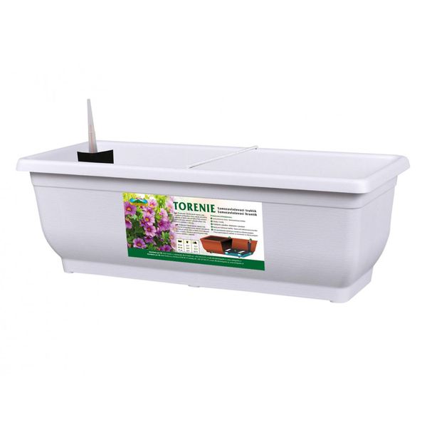 Nohel Garden Box Torenie Modern Autoinnaffiante In Plastica Opaca 75Cm-image