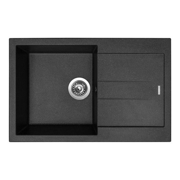 Lavello In Granito Lavelli Amanda 780 Granblack-image