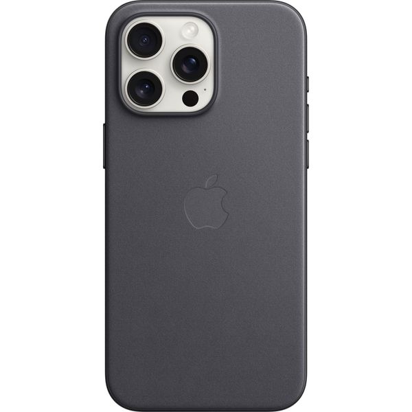 Etui Apple Mt4V3Zm/A Custodia Per Iphone 15 Pro Max6.7 Magsafe Czarny/Nero Tessuto Fine-image
