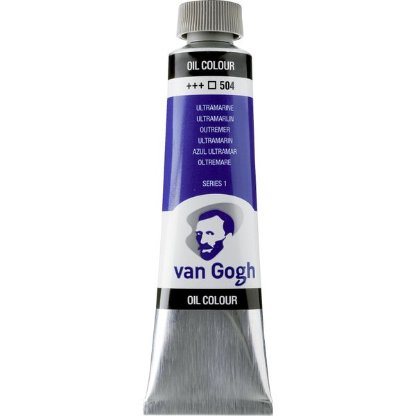 Van Gogh Ultramarine 504 Pittura Ad Olio In Tubetto 40 Ml-image